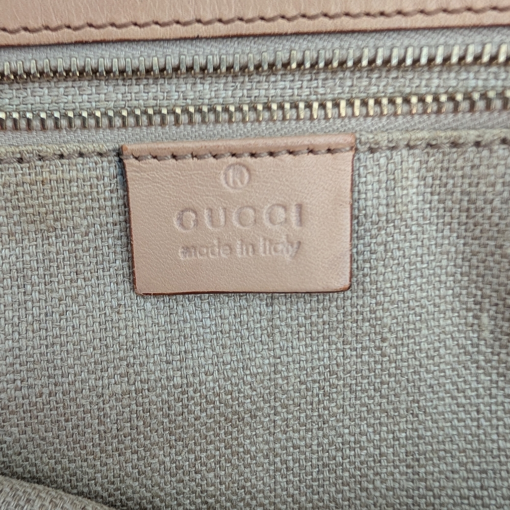 Gucci Floral Canvas Shoulder Bag with Bamboo Handles - Picture 5 of 12